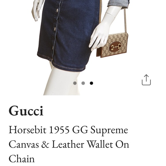 Gucci supreme wallet on chain. - Picture 6 of 11